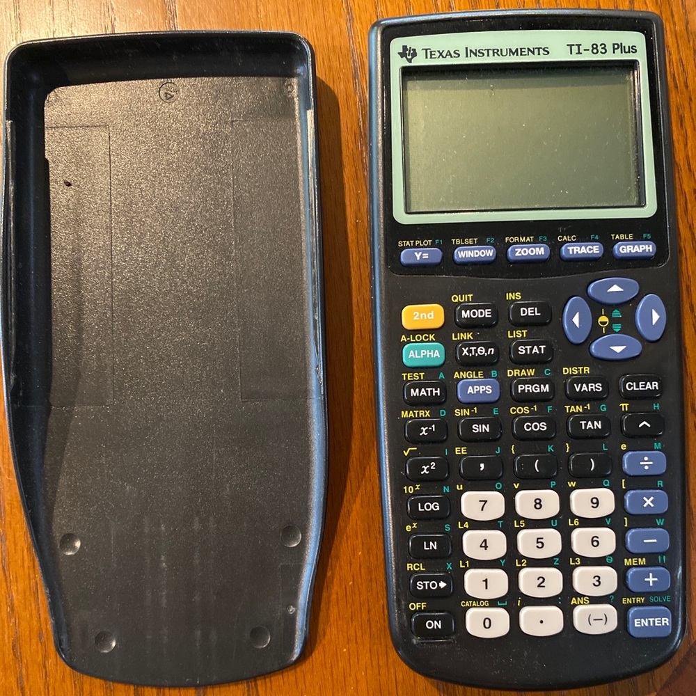 Texas Instruments TI-83 Plus Graphing Calculator - Black